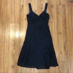100% silk sexy LBD sequin strap v neck #p2